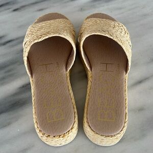 Beachy sandals. Never worn